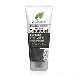 Dr. Organic Charcoal Purifying Face Wash, 200 ml