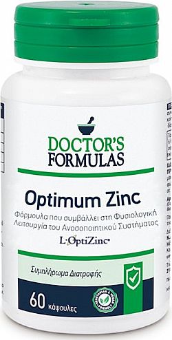Doctor's Formulas Optimum Zinc, 60 κάψουλες