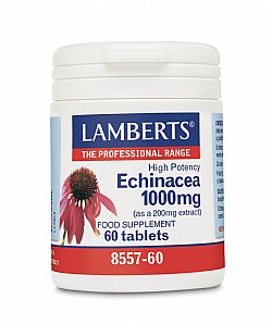 Lamberts Echinacea 1000mg, 60 ταμπλέτες