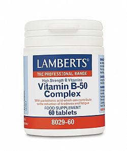 Lamberts Vitamin Β-50 Complex, 60 ταμπλέτες
